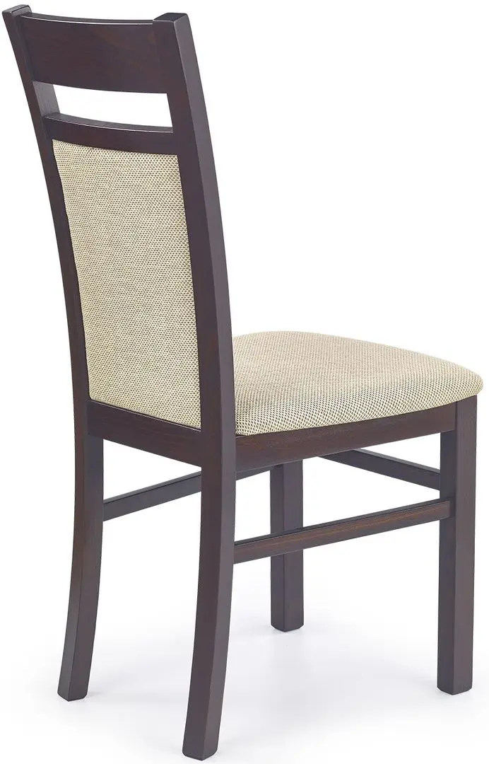 Scaun Halmar Gerard 2 (Walnut Dark/Beige)