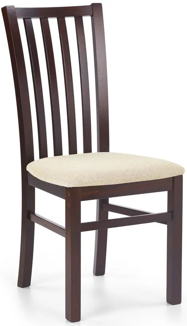 Scaun Halmar Gerard 7 (Walnut Dark/Beige)