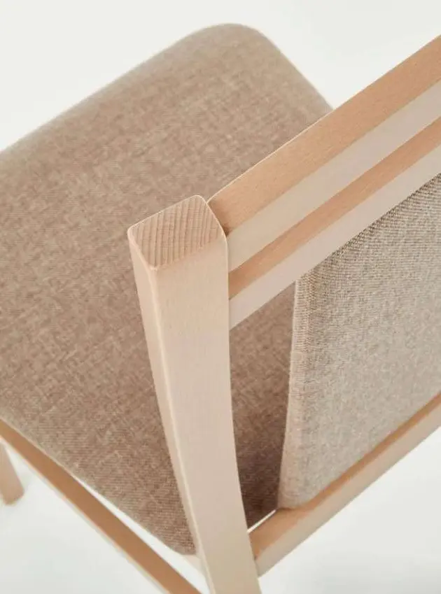 Стул Halmar Hubert 8 (Sonoma Oak/Beige)