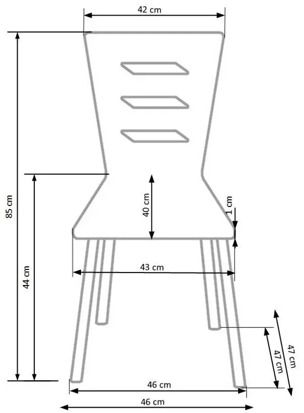 Scaun Halmar K155 (White)