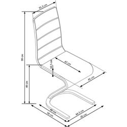 Scaun Halmar K194 (Black) Thumb