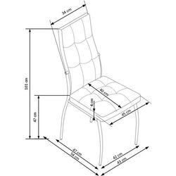 Scaun Halmar K209 (Black) Thumb