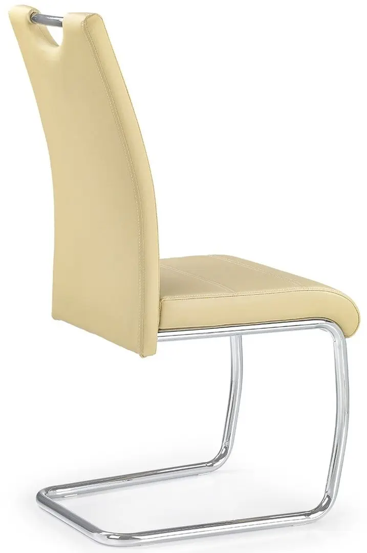 Scaun Halmar K211 (Beige/Chrome)