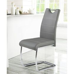 Scaun Halmar K211 (Gray/Chrome)