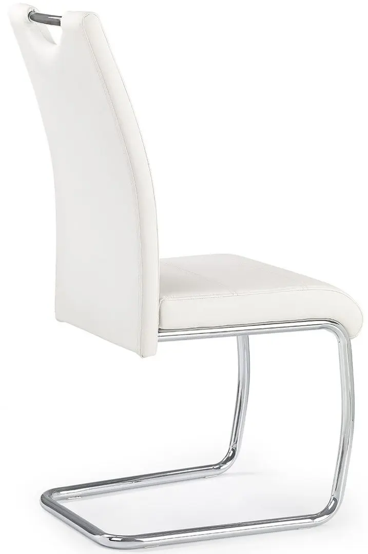 Scaun Halmar K211 (White/Chrome)