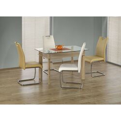 Scaun Halmar K211 (White/Chrome) Thumb