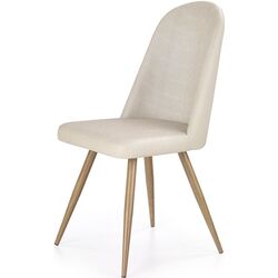 Scaun Halmar K214 (Dark Cream/Honey Oak)