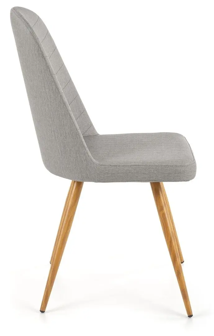 Стул Halmar K214 (Gray/Honey Oak) - 2