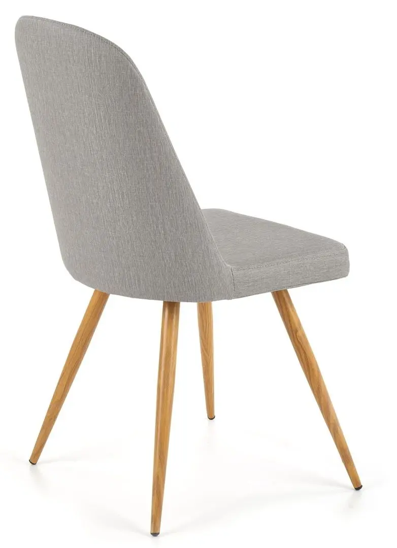 Стул Halmar K214 (Gray/Honey Oak) - 3