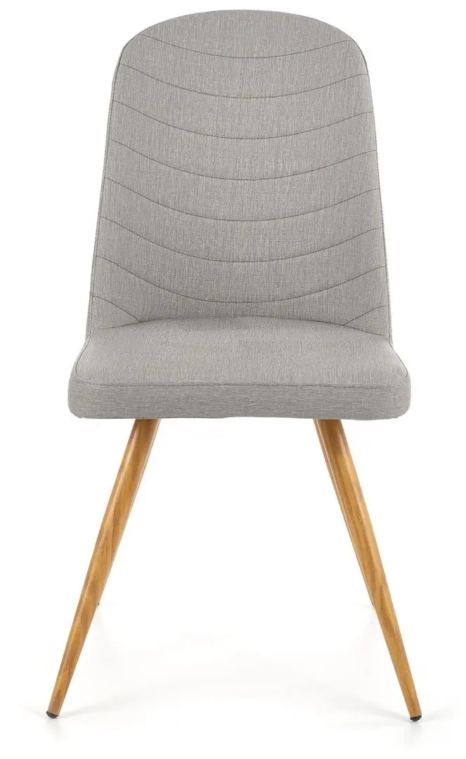 Стул Halmar K214 (Gray/Honey Oak) - 6