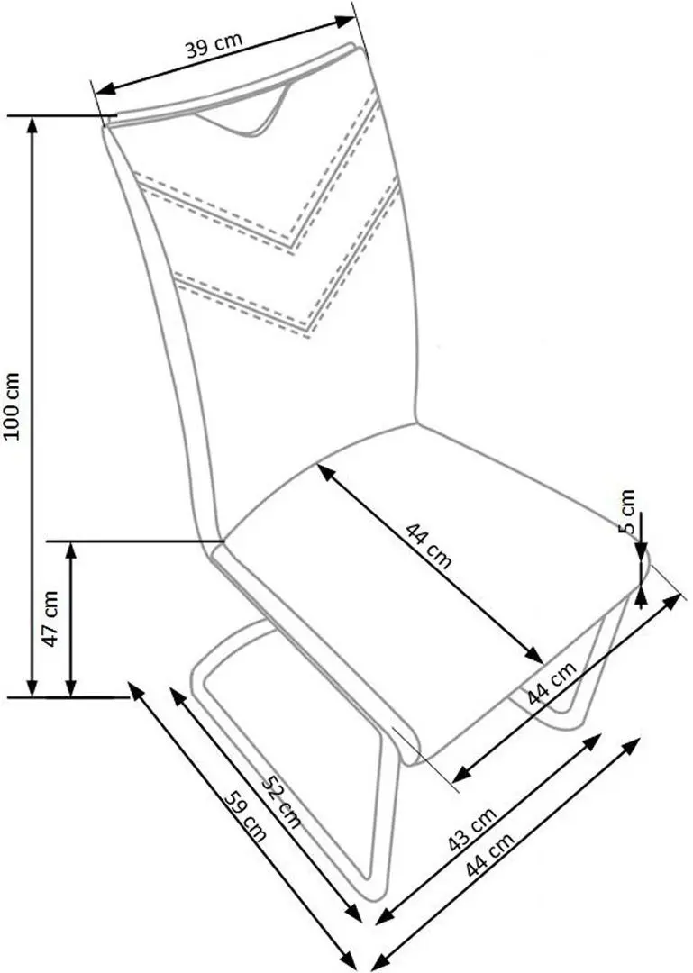 Scaun Halmar K224 (Black)