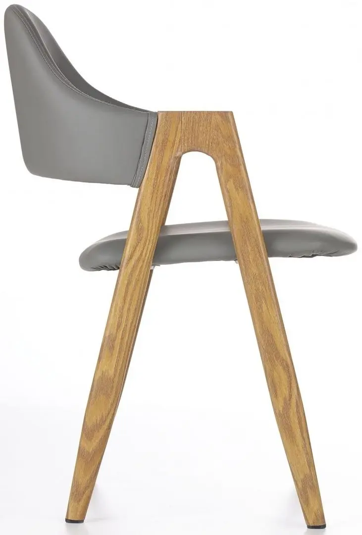 Scaun Halmar K247 (Gray/Honey Oak) - 7