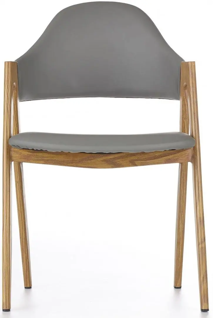 Scaun Halmar K247 (Gray/Honey Oak) - 6