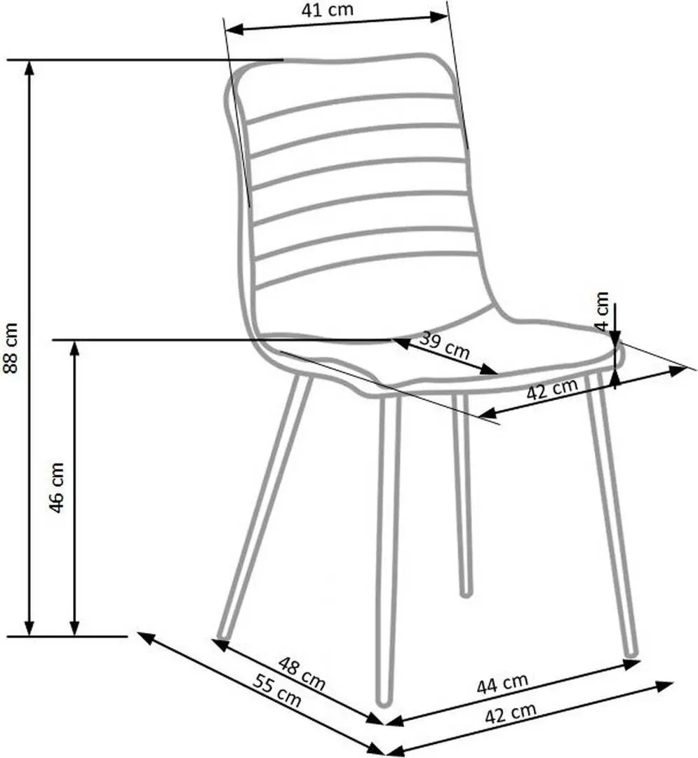 Scaun Halmar K251 (Gray) - 3