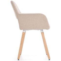 Scaun Halmar K283 (Beige/Wood) Thumb