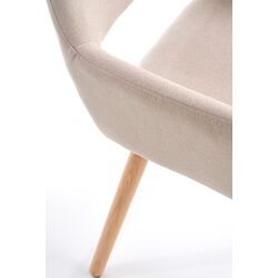 Scaun Halmar K283 (Beige/Wood) Thumb