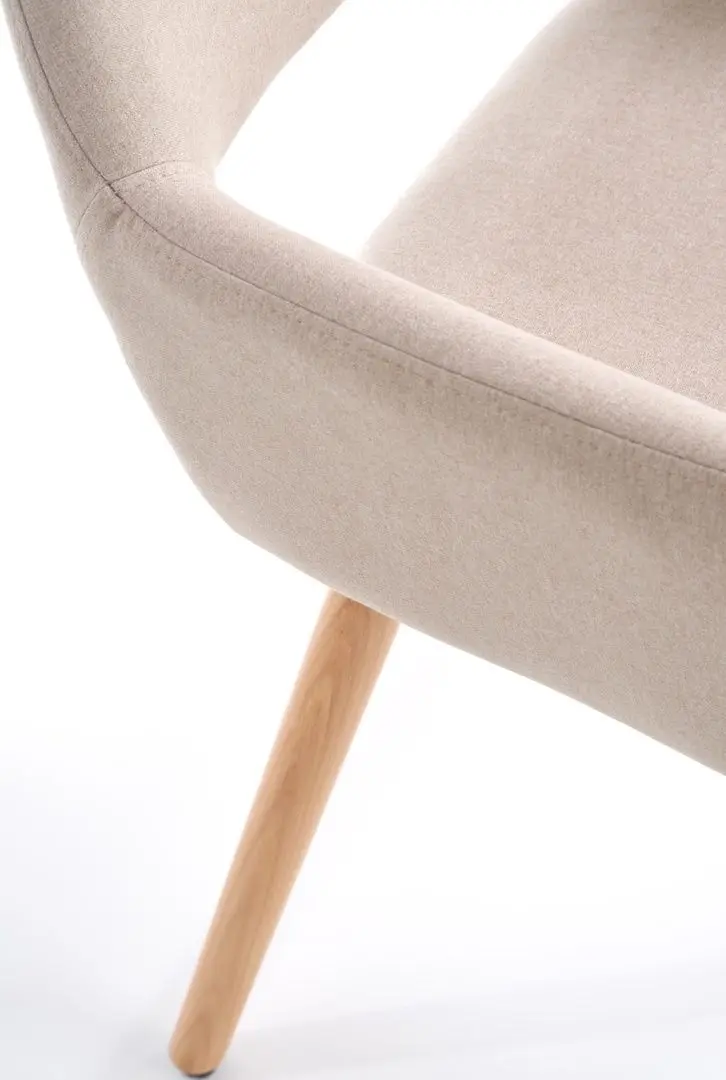 Scaun Halmar K283 (Beige/Wood) - 6