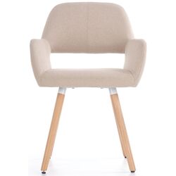 Scaun Halmar K283 (Beige/Wood) Thumb