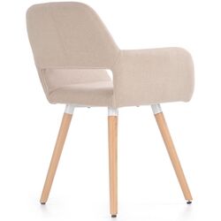 Scaun Halmar K283 (Beige/Wood) Thumb