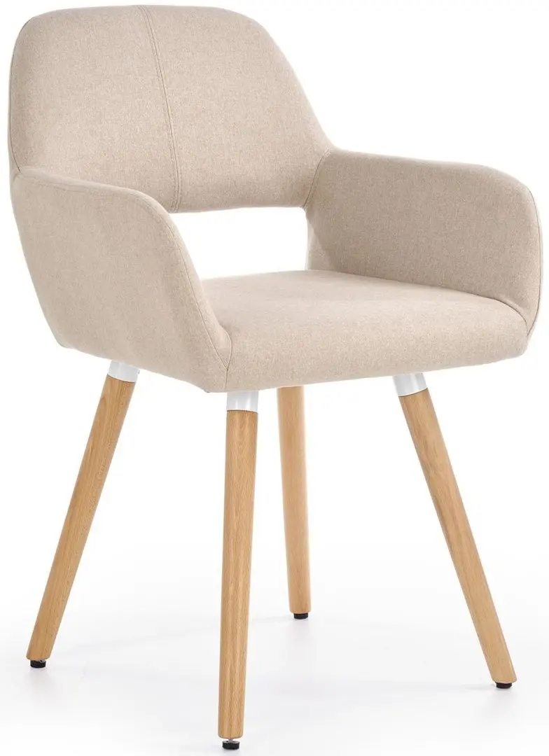 Scaun Halmar K283 (Beige/Wood)