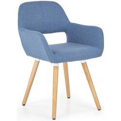 Стул Halmar K283 (Blue/Wood)