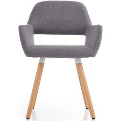 Стул Halmar K283 (Gray/Wood) Thumb