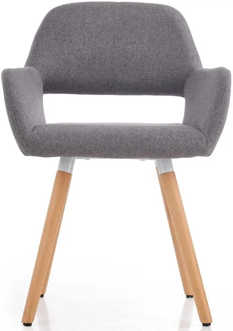 Стул Halmar K283 (Gray/Wood) - 6