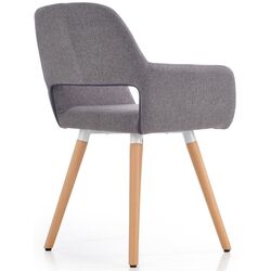 Стул Halmar K283 (Gray/Wood) Thumb