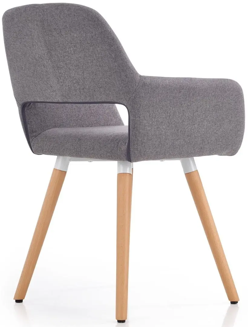 Стул Halmar K283 (Gray/Wood) - 5