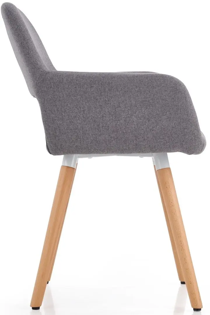 Стул Halmar K283 (Gray/Wood) - 3