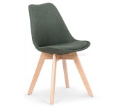 Scaun Halmar K303 (Dark Green/Beech)