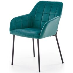 Scaun Halmar K305 (Black/Green Dark)