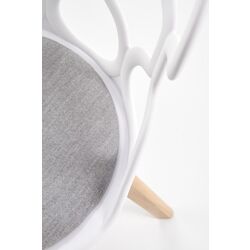 Scaun Halmar K308 (White/Gray/Natural) Thumb