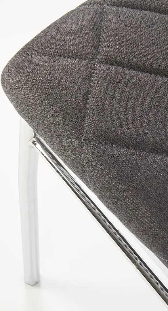 Scaun Halmar K309 (Dark Gray/Chrome)