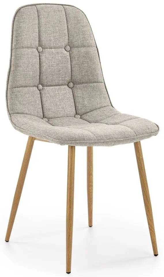 Scaun Halmar K316 (Beige/Honey Oak)