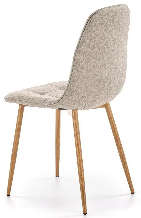 Scaun Halmar K316 (Beige/Honey Oak)