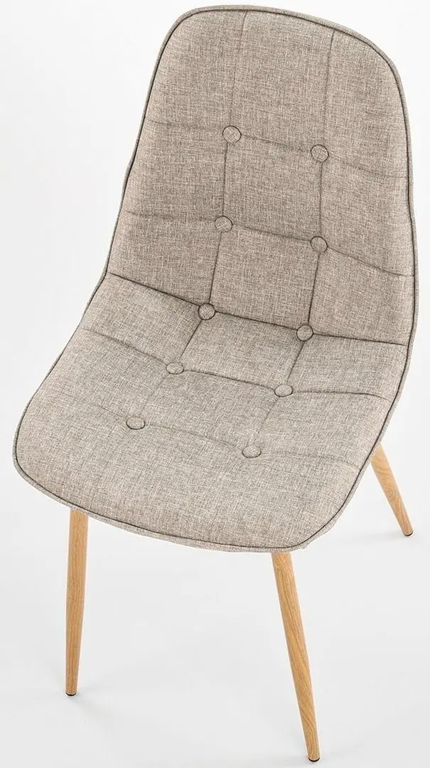 Scaun Halmar K316 (Beige/Honey Oak)