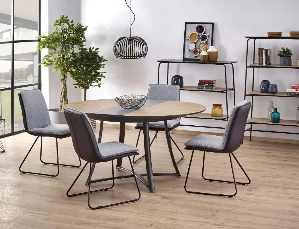 Стул Halmar K326 (Light Gray/Black) - 2