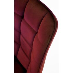 Scaun Halmar K332 (Black/Burgundy) Thumb