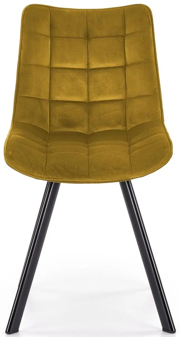 Scaun Halmar K332 (Black/Mustard)