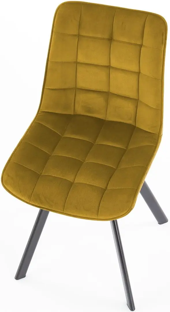 Scaun Halmar K332 (Black/Mustard)