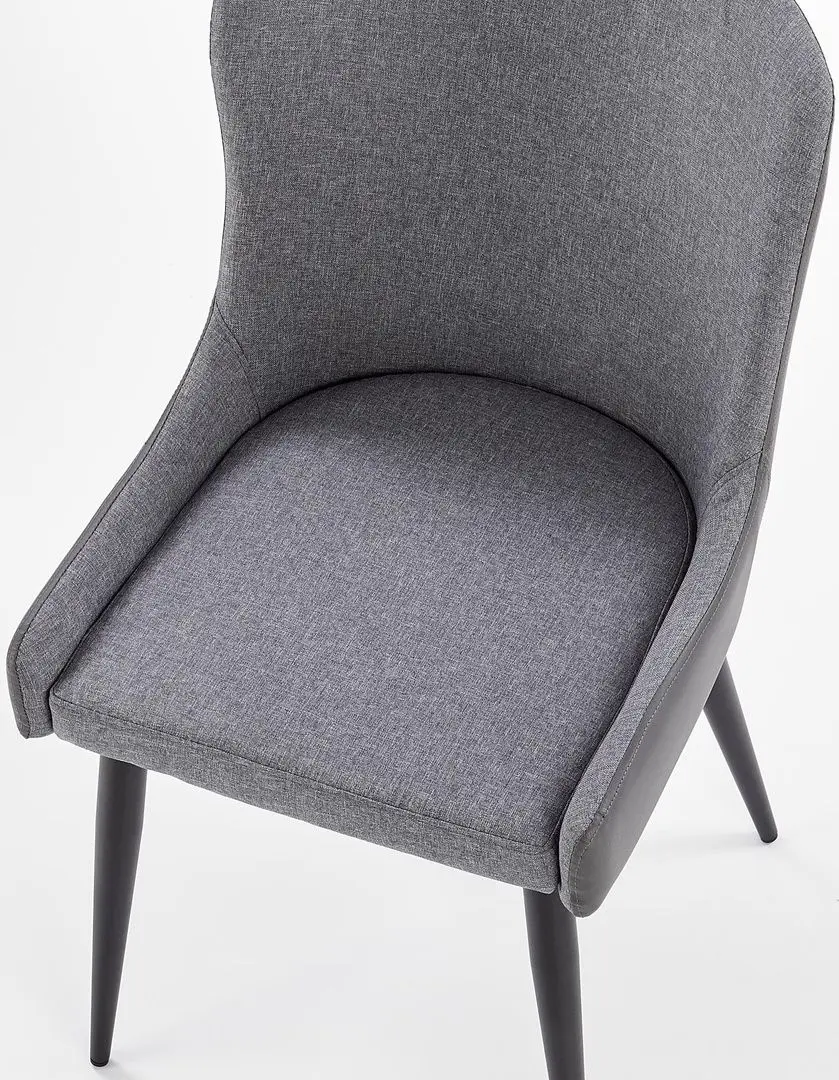 Scaun Halmar K333 (Black/Gray Light/Gray Dark)