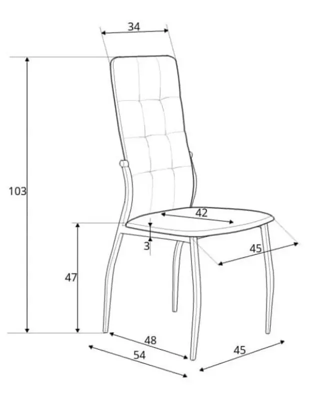 Scaun Halmar K334 (Gray) - 4