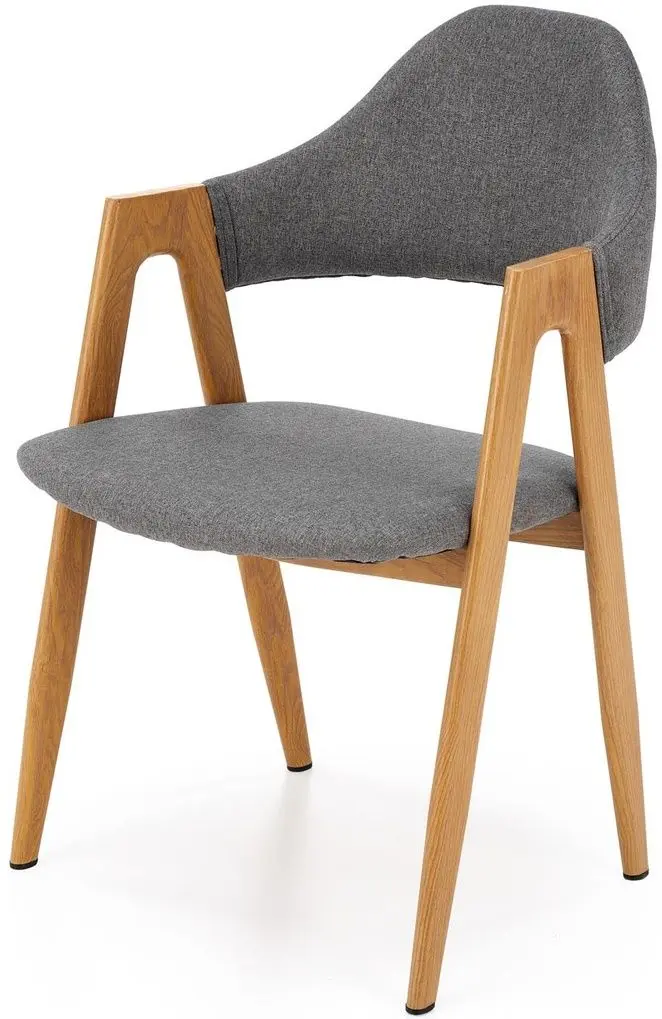Scaun Halmar K344 (Gray/Honey Oak)