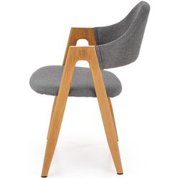 Scaun Halmar K344 (Gray/Honey Oak) Thumb