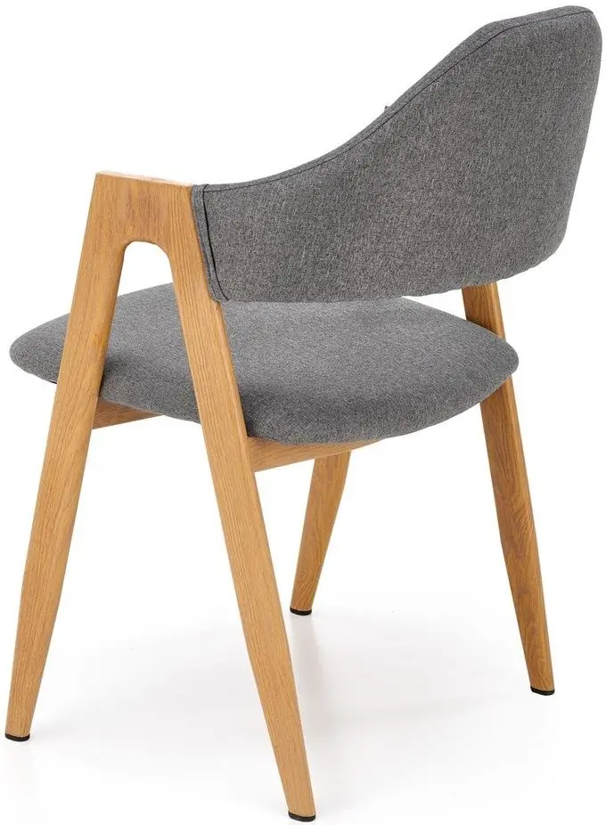 Scaun Halmar K344 (Gray/Honey Oak)