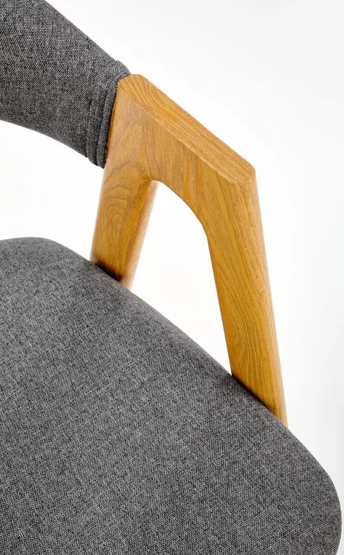 Scaun Halmar K344 (Gray/Honey Oak)