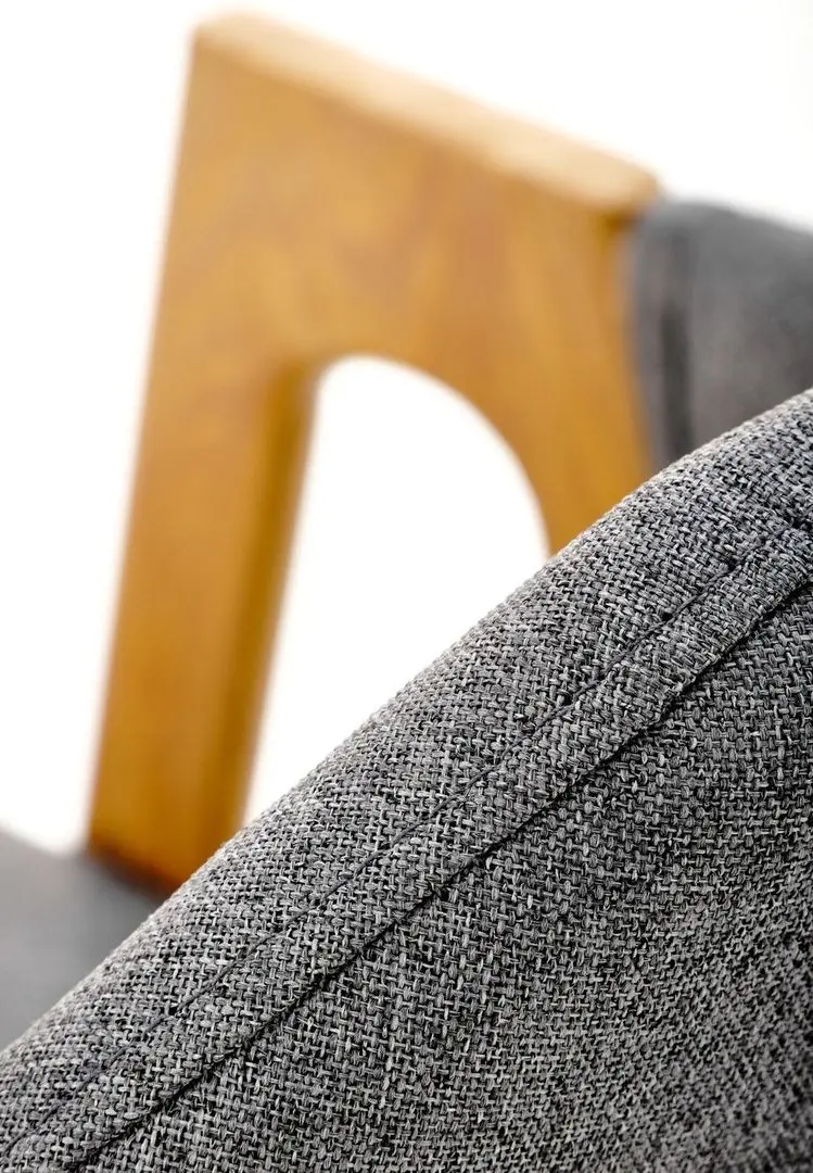 Scaun Halmar K344 (Gray/Honey Oak)