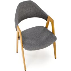 Scaun Halmar K344 (Gray/Honey Oak) Thumb