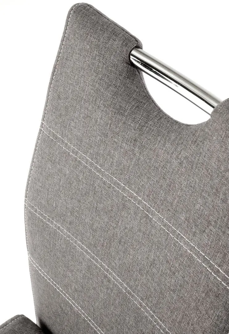 Scaun Halmar K349 (Gray/Chrome)